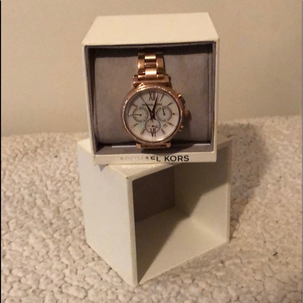 Rose Gold Michael Kors Watch